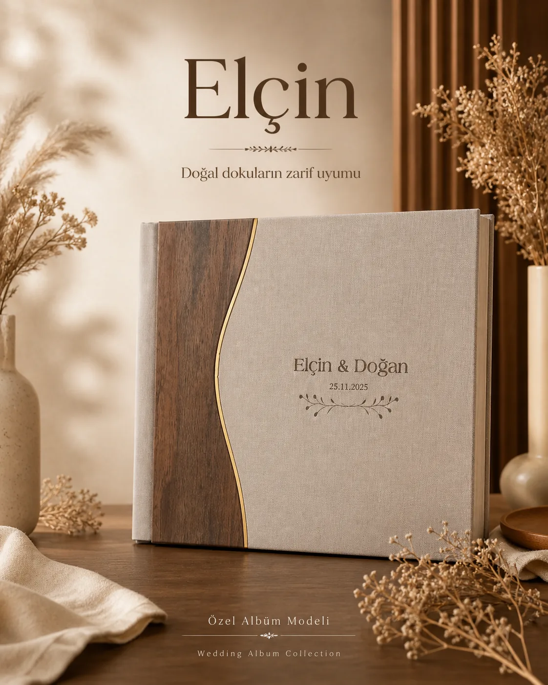 Elçin profesyonel albüm modeli