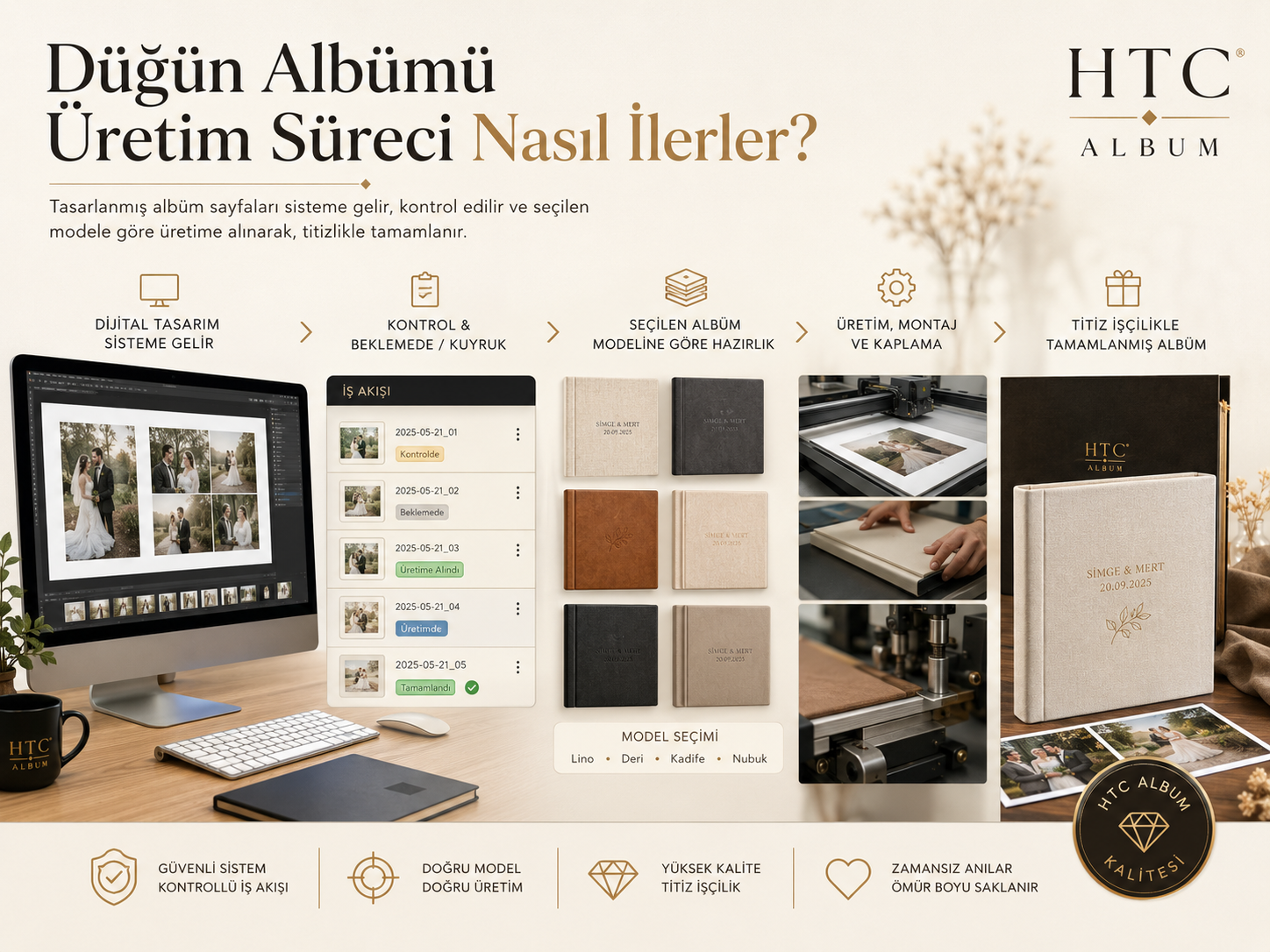 Düğün Albümü Üretim Süreci Nasıl İlerler